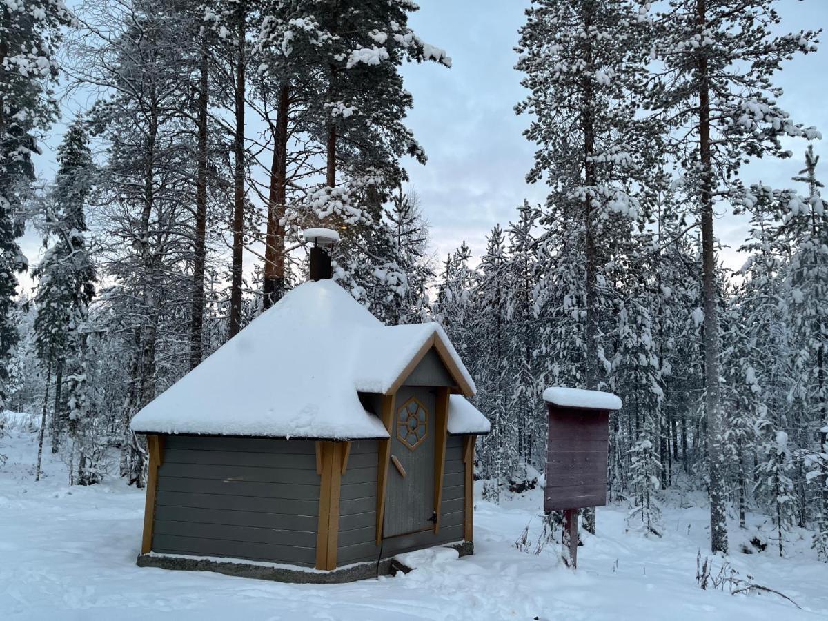 Aurora Igloo Fireplace-Heated Tents In A Secret Forest With Private Jacuzzi And Shared Sauna Bathroom And Dog Friendly Rovaniemi Kültér fotó